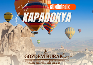 GÜNÜBİRLİK KAPADOKYA TURU (kahvaltı dahil)